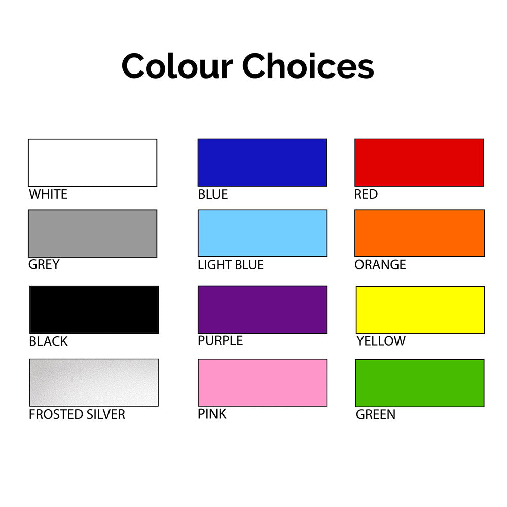 6x Ford Fiesta Zetec S Vinyl Decals / Stickers | Interior, Exterior, Wing Mirror