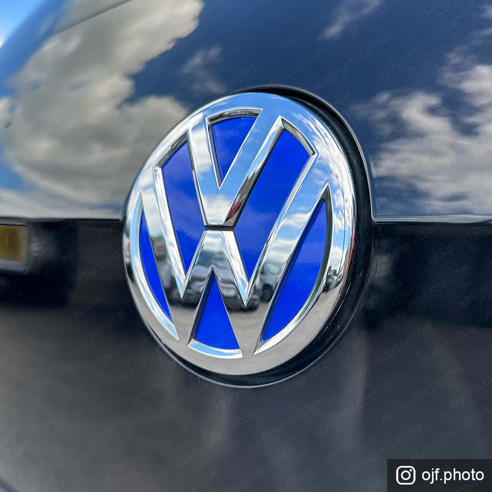 Rear VW Badge Colour Change Inlay Sticker for GOLF Mk 7 2012 - 2020 –  READYSETCUSTOM