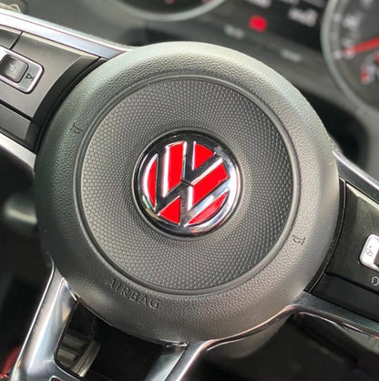 Steering Wheel VW Inlay Decal Sticker for Golf MK7 / MK7.5