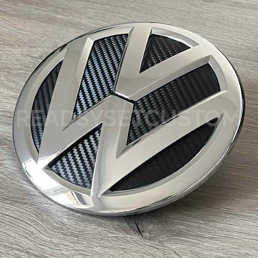 Front Emblem Badge Inserts for VW Touareg 2015 - 2018