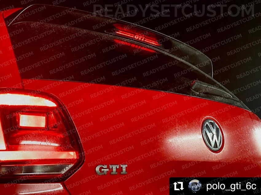 VW Polo MK5 GTI Brake Light Overlay Decal / Sticker