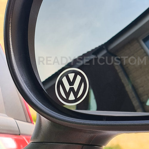 VW Logo Wing Mirror Decals