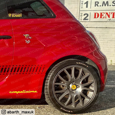 Abarth Competizione Side Skirt Decals