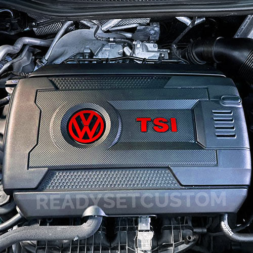 Engine Bay Badge Overlay Decals for VW Polo MK5 6R /6C GTI