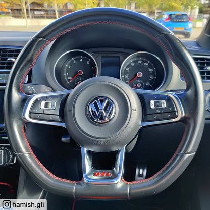 Steering Wheel Colour Change Decals for VW Polo GTI MK5 6C
